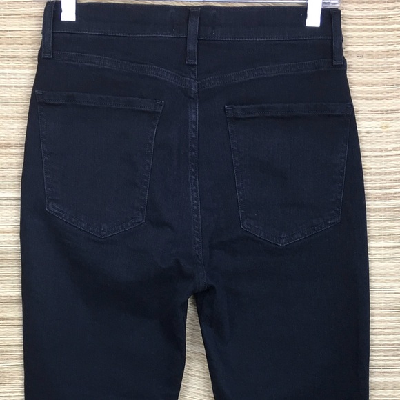 AGOLDE Nico High Rise Slim Jeans In Black Wash Size 26 - Picture 5 of 11